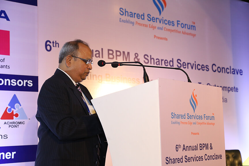 Welcome Address by Sanjay Gupta, Chief Architect, Shared Services Forum