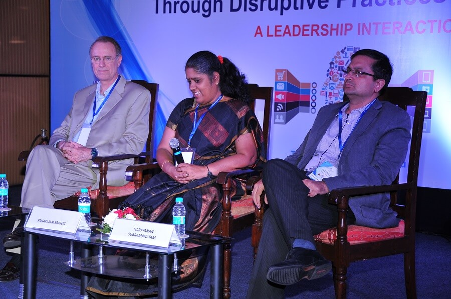 A Leadership Interaction on Unlocking Strategic Value Through Disruptive Practices and Thinking – May 2nd, 2016 – Bengaluru